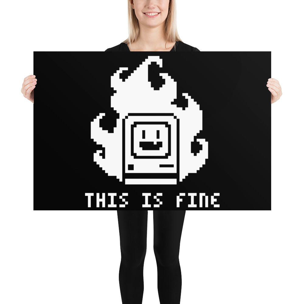 THIS IS FINE_Poster