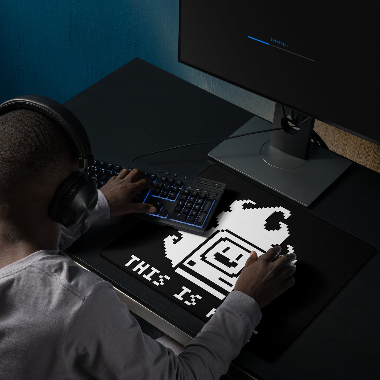 THIS IS FINE_mouse pad