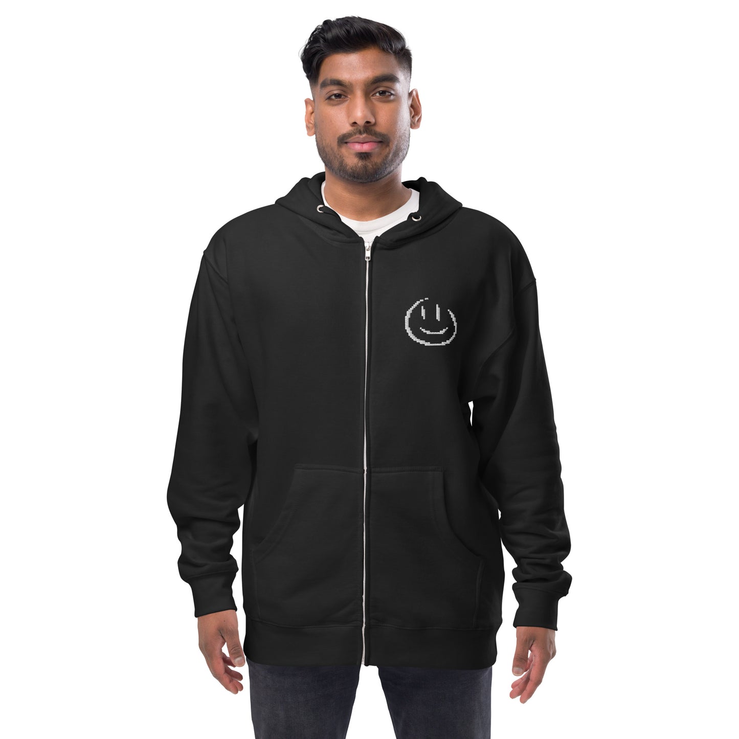 HACKER_zip up hoodie