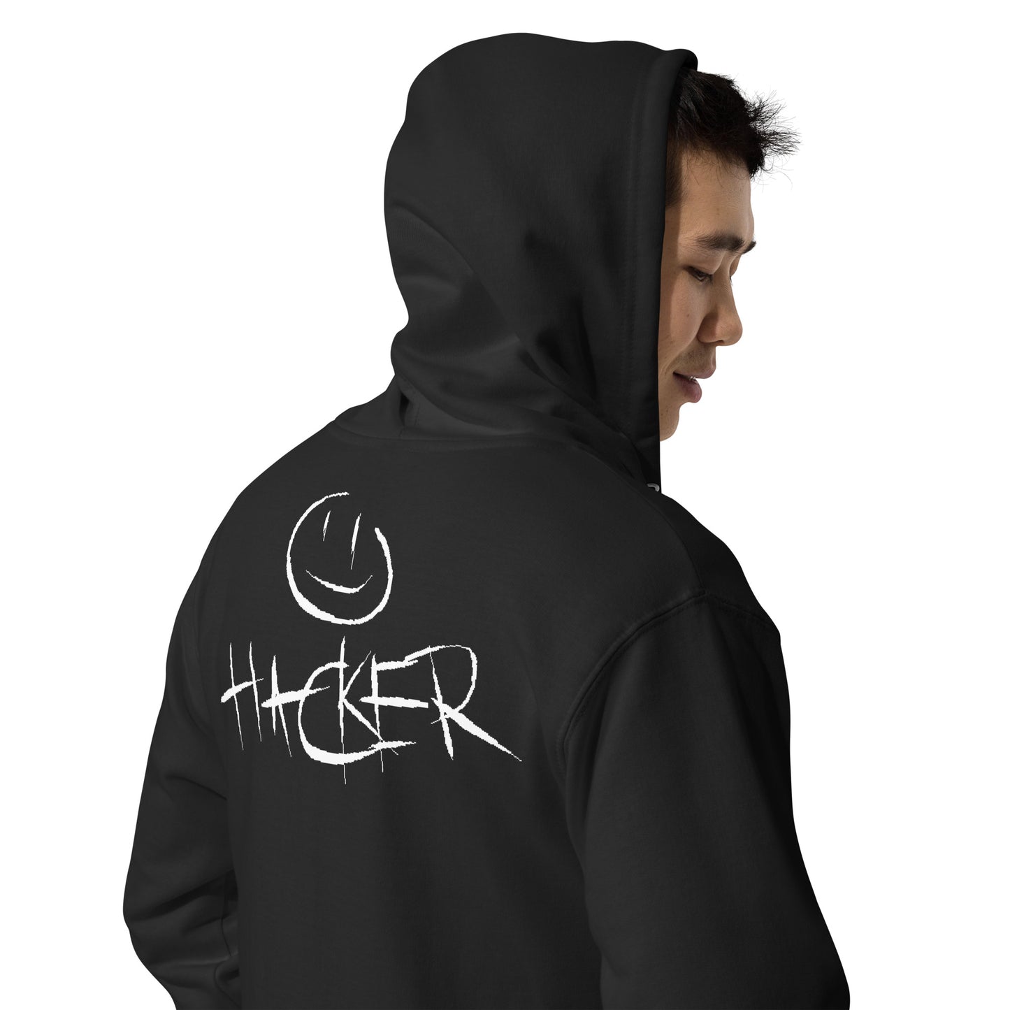 HACKER_zip up hoodie