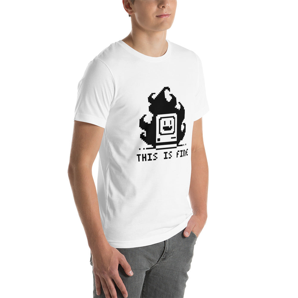 THIS IS FINE_T-shirt