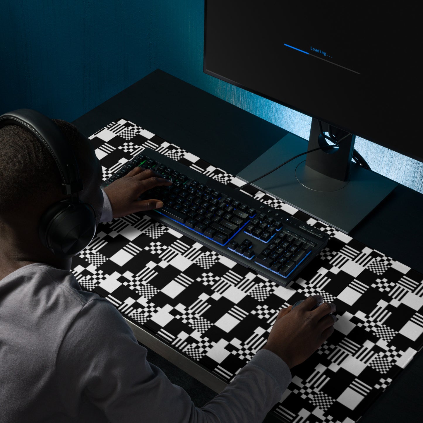 GLITCHED_mouse pad