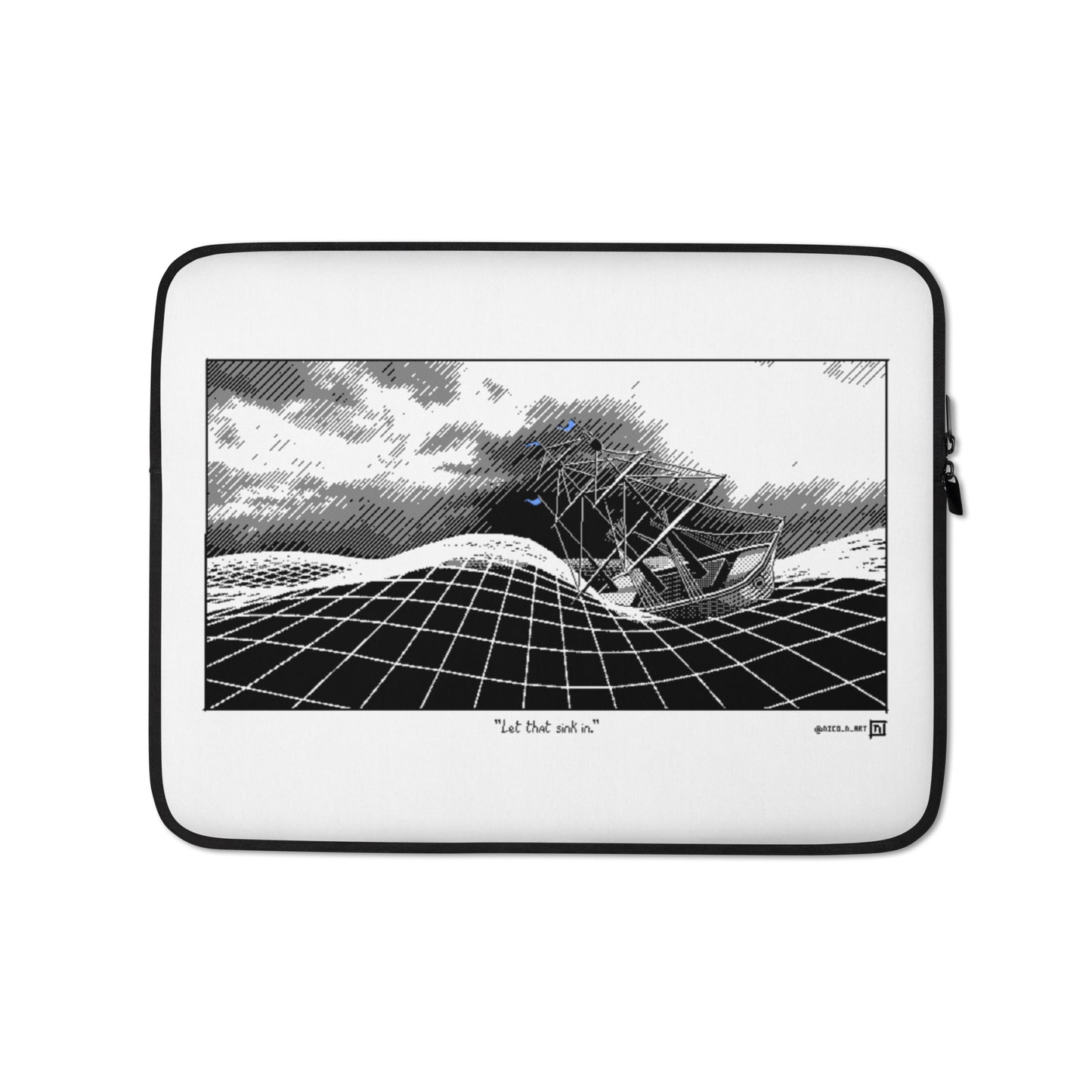 LET-THAT-SINK-IN_Laptop Case