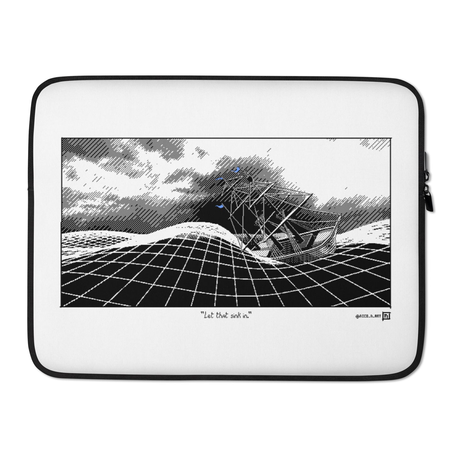 LET-THAT-SINK-IN_Laptop Case