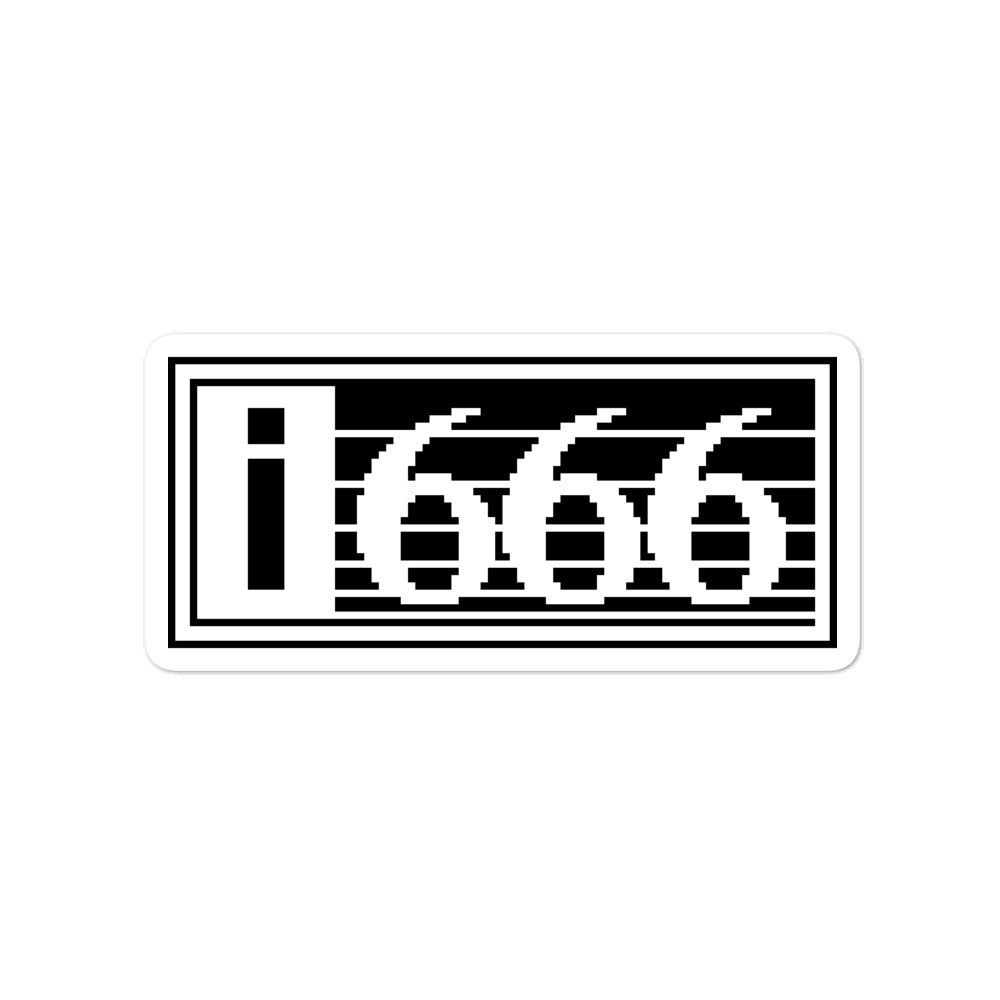 i 666_Sticker