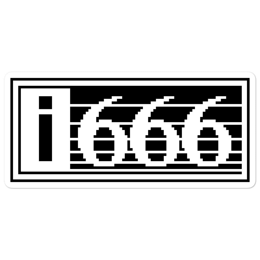 i 666_Sticker