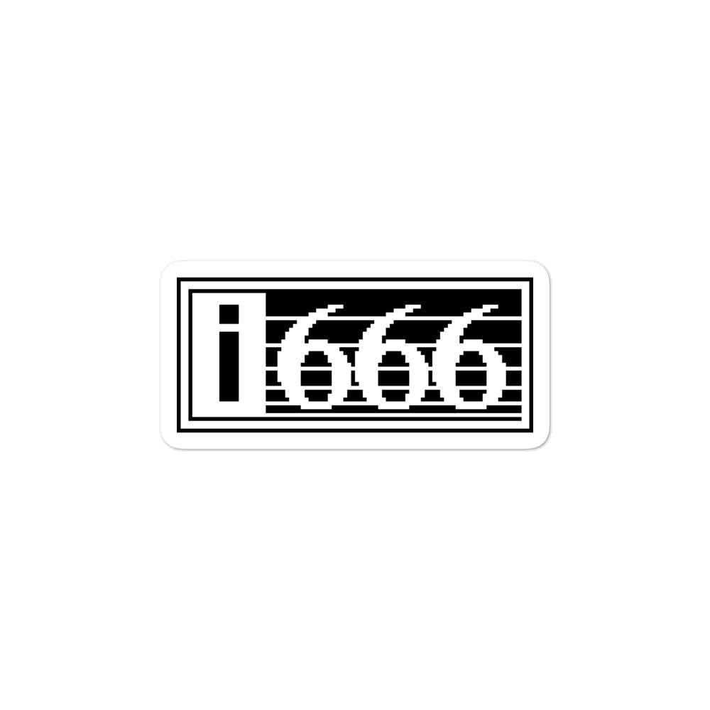 i 666_Sticker