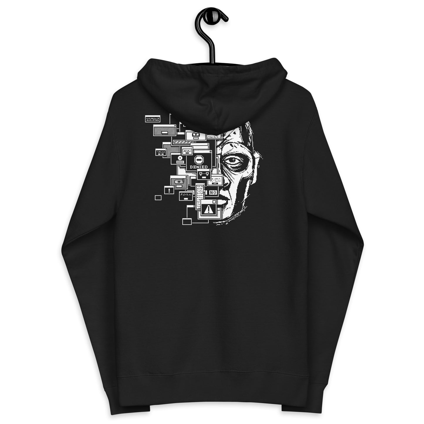 INTER-FACE_zip up hoodie