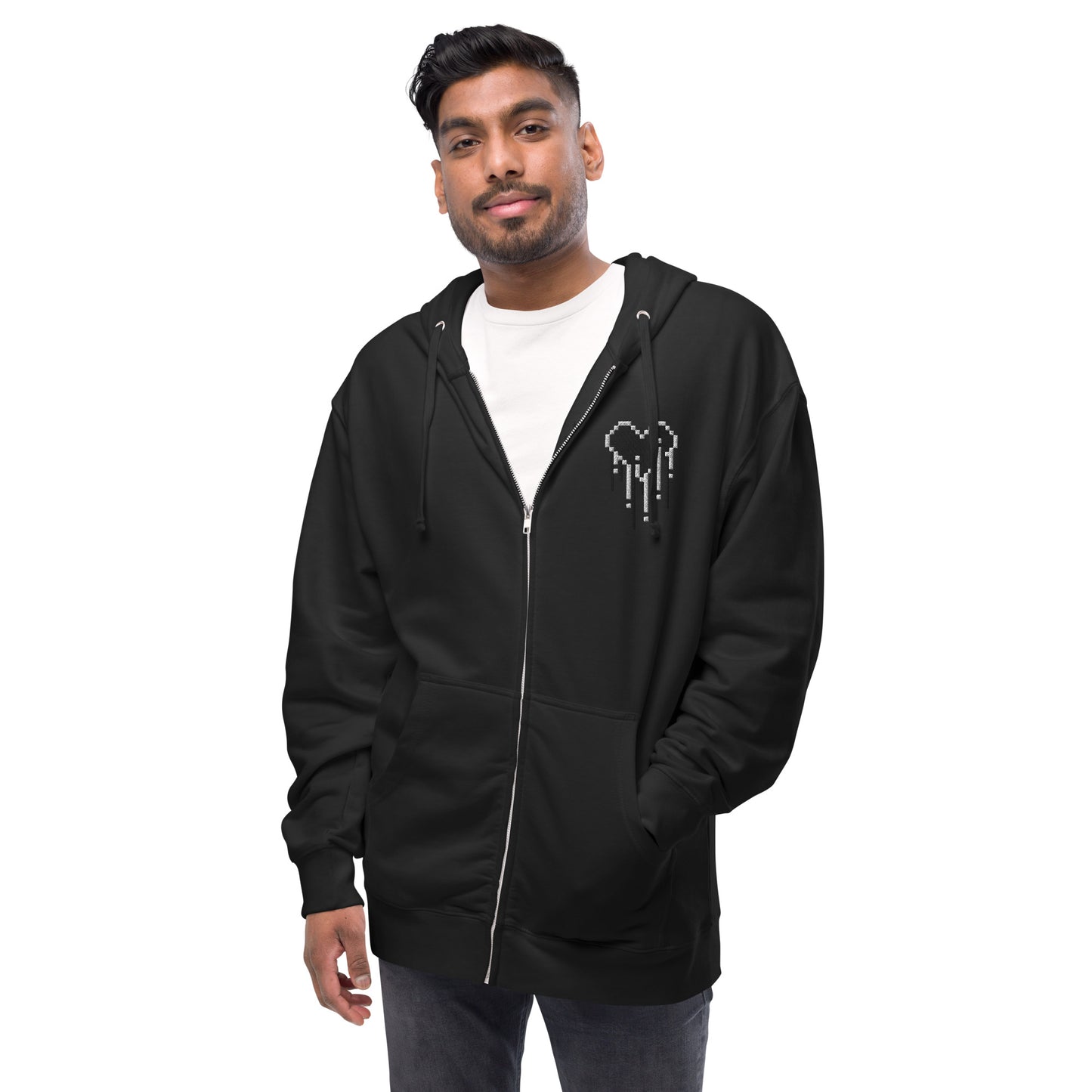 HEARTBLEED_zip up hoodie