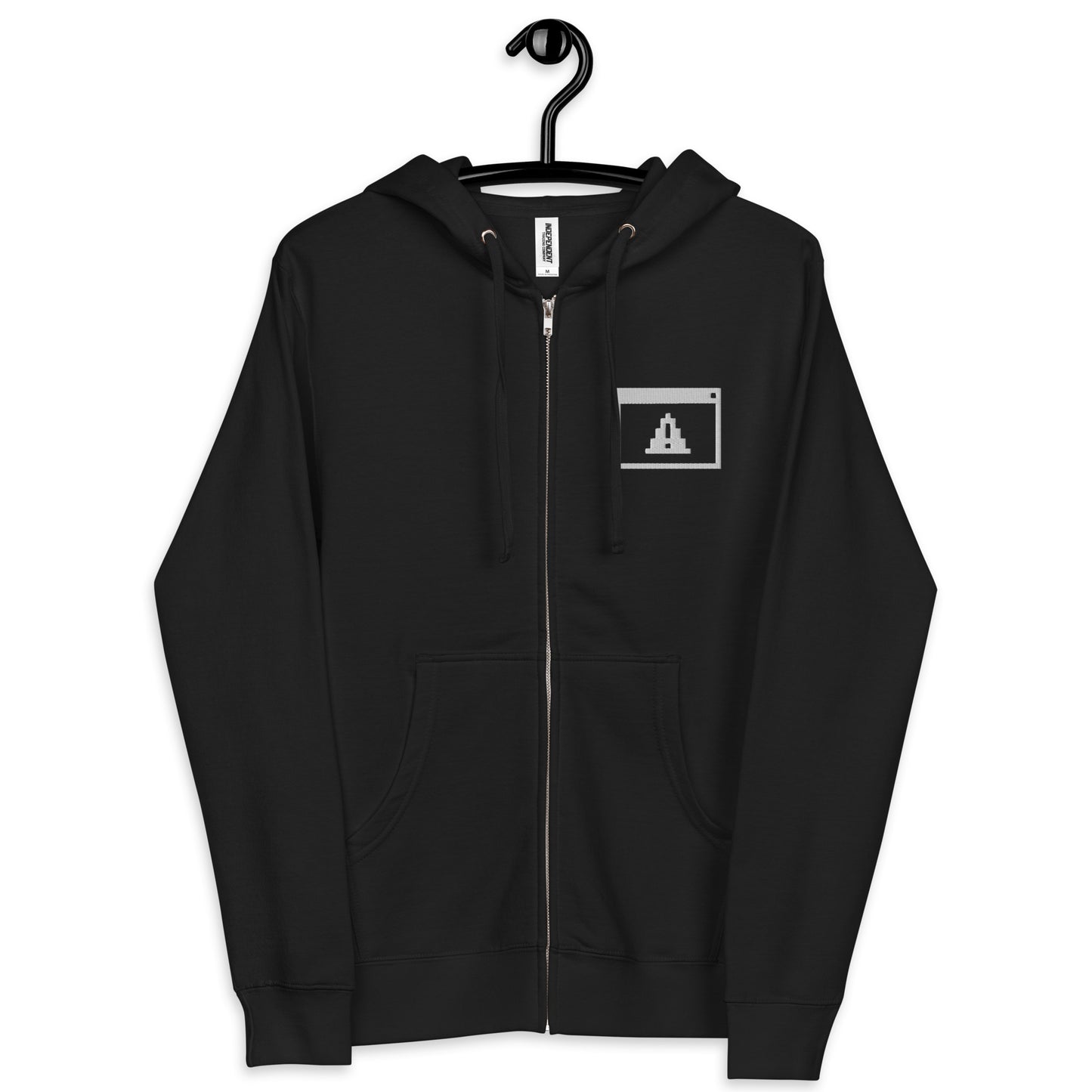 INTER-FACE_zip up hoodie
