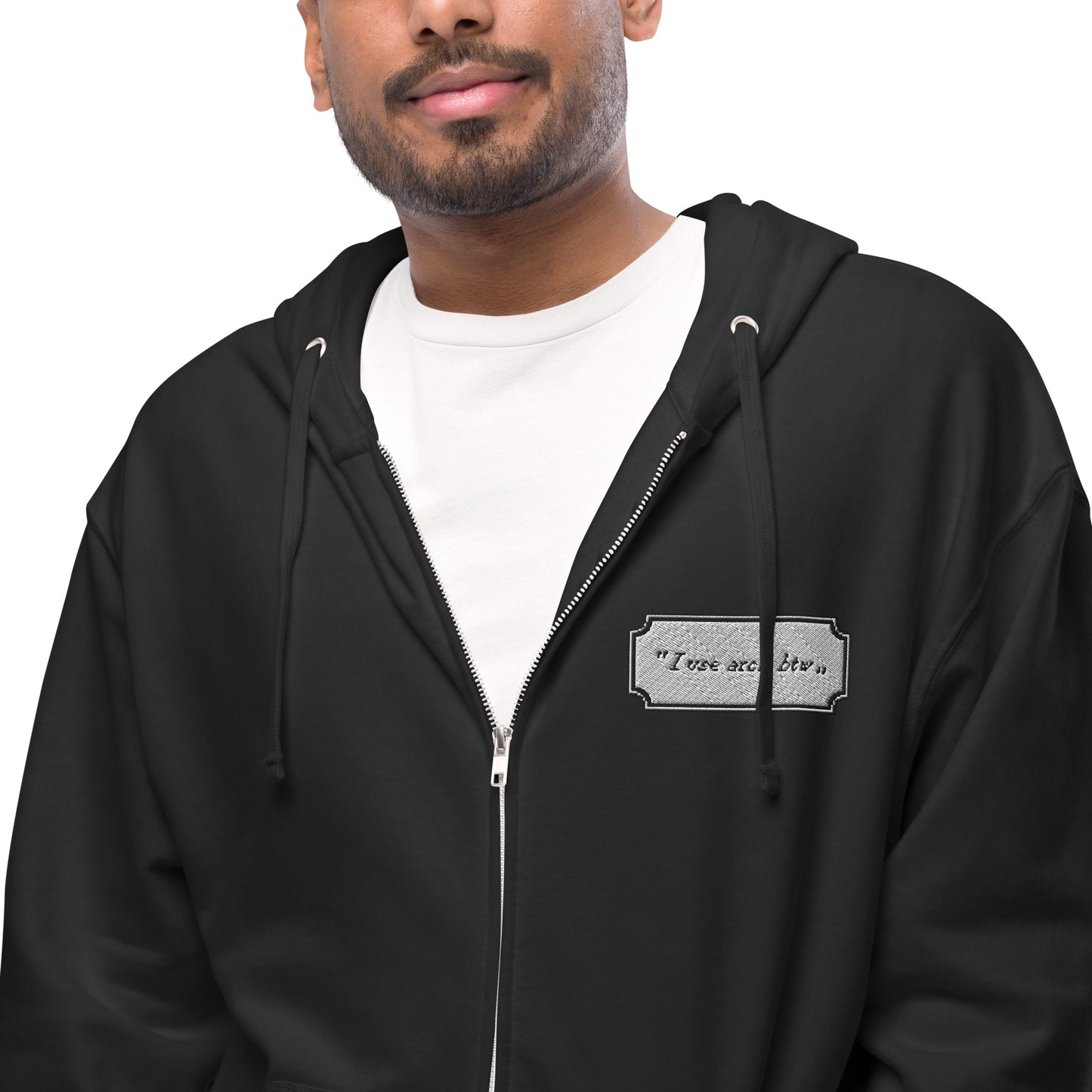 ARCH_zip up hoodie