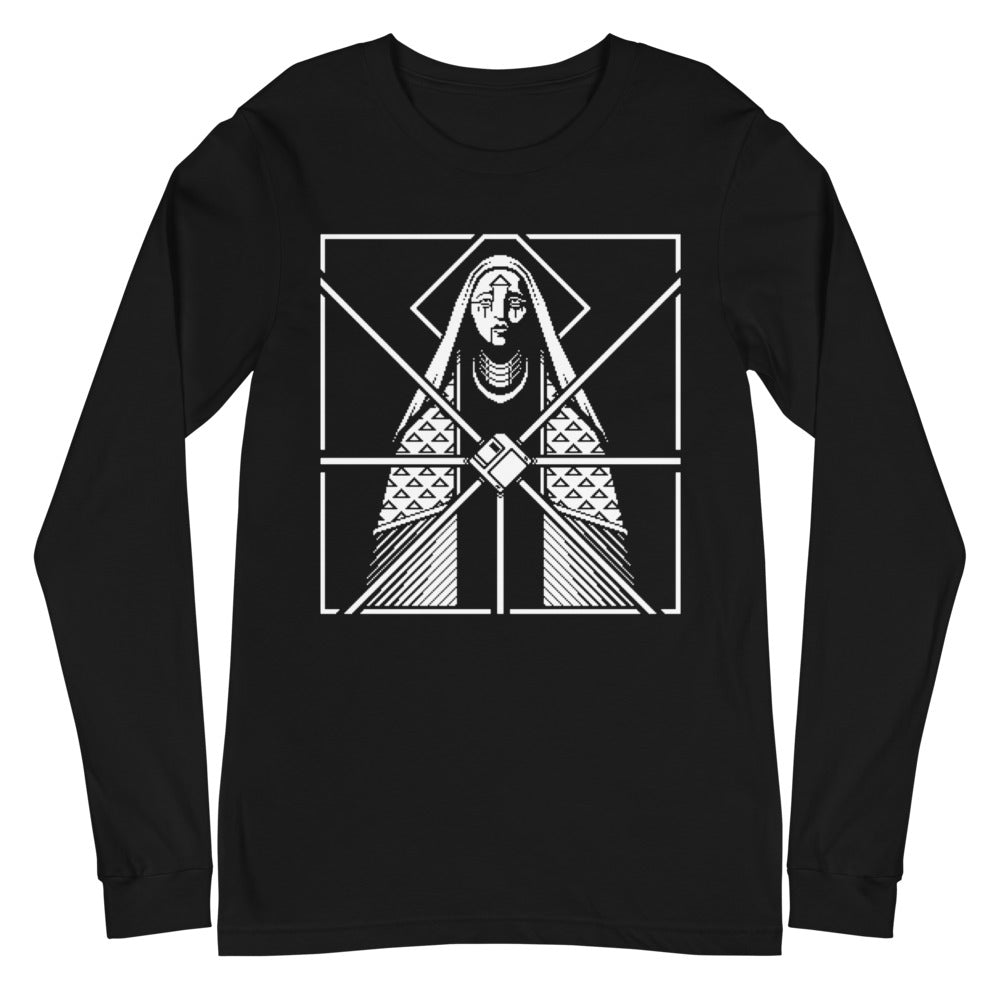 OUR LADY OF THE SEVEN CYBER SORROWS_Long Sleeve Tee