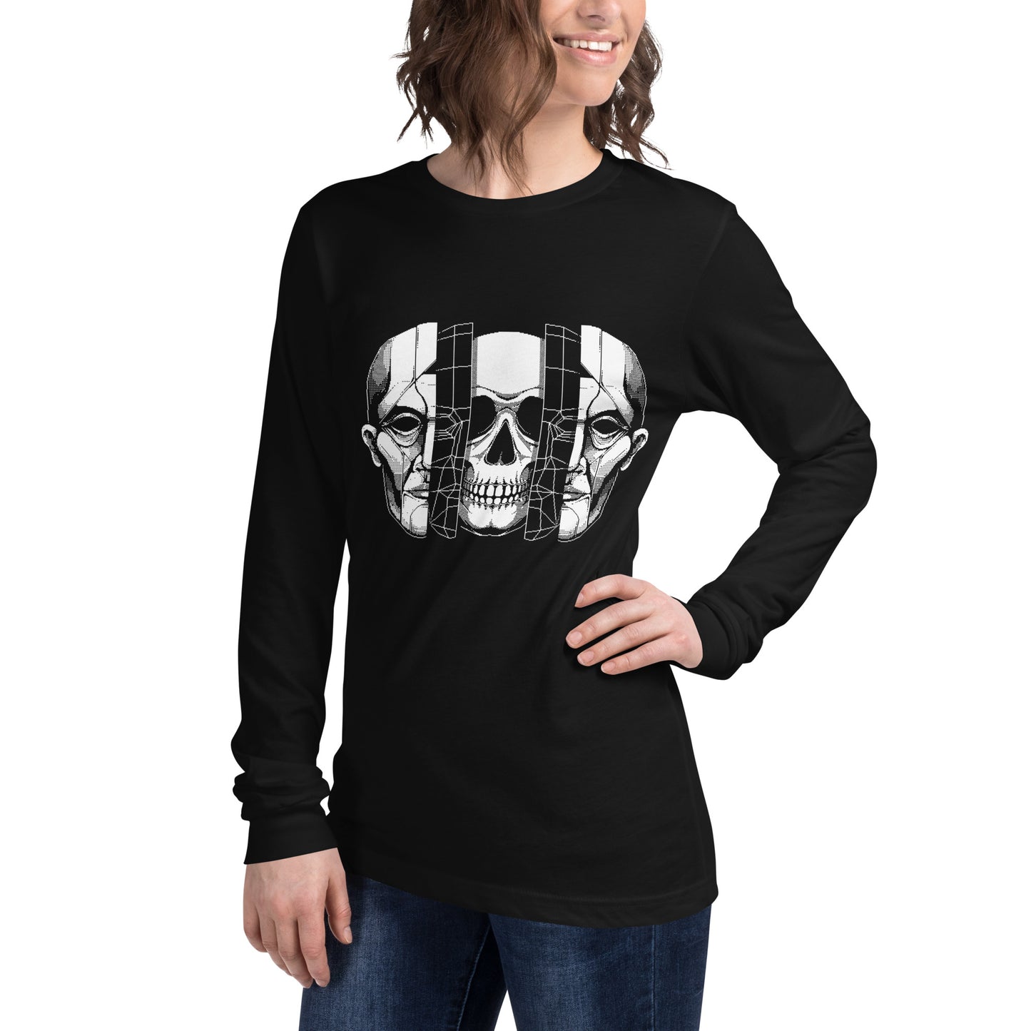BONES-GEOMETRY-TEXTURE_Long Sleeve Tee