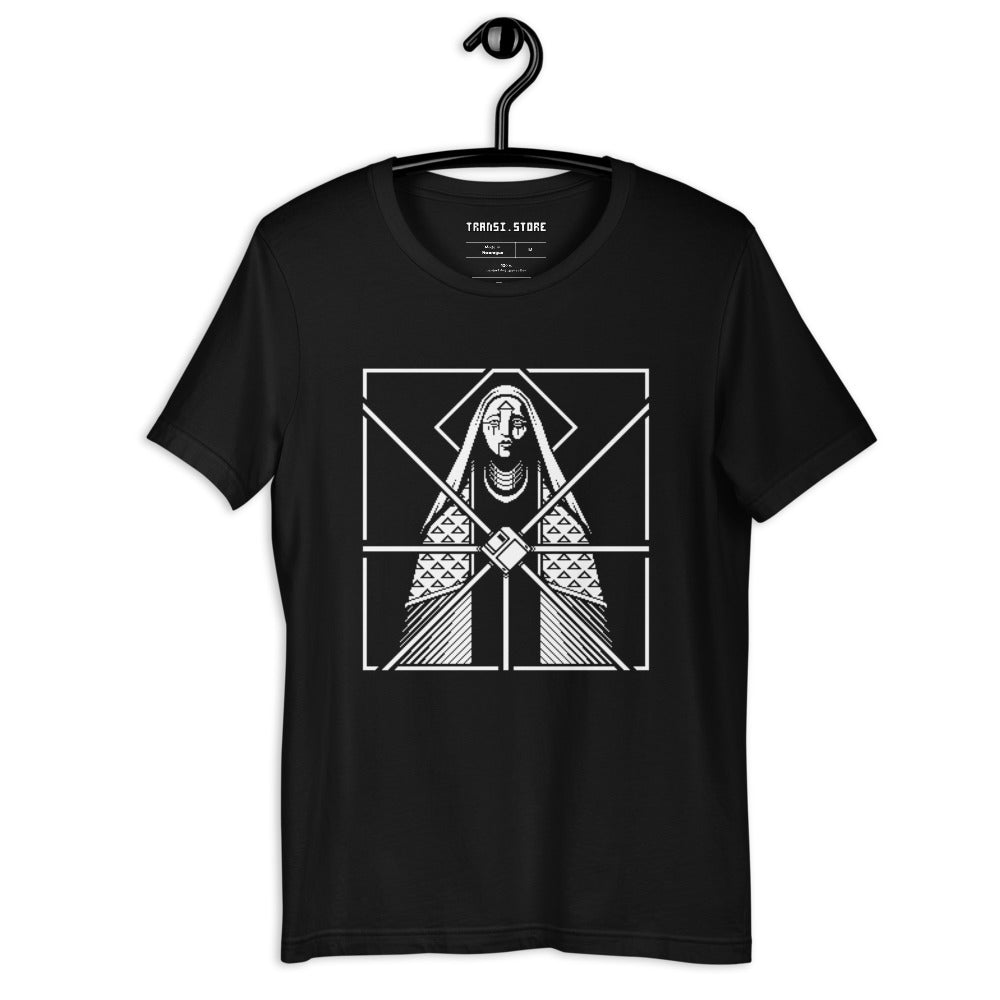OUR LADY OF THE SEVEN CYBER SORROWS_t-shirt